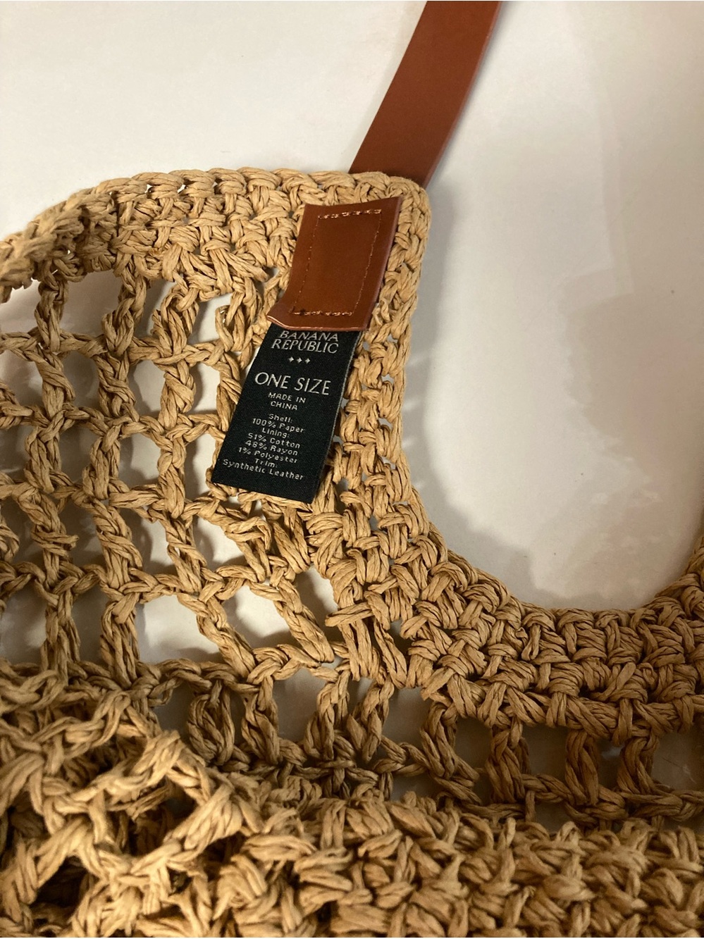 Banana Republic Woven Raffia Bag - Picture 4 of 9
